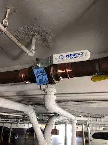 Copper pipe repair and valve work for Backflow Testing in Everett